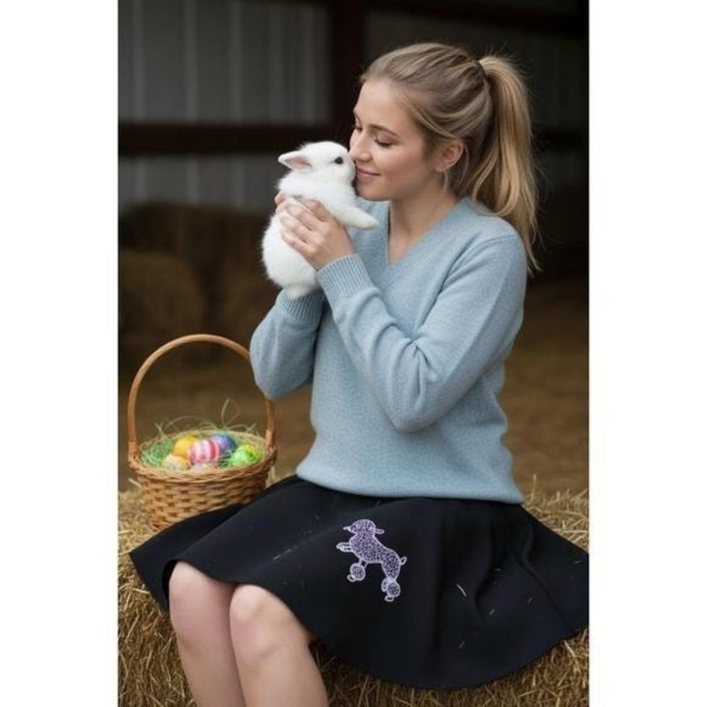 Vintage 1960s Tami‎ 100% Shetland Wool Sweater Marina Blue